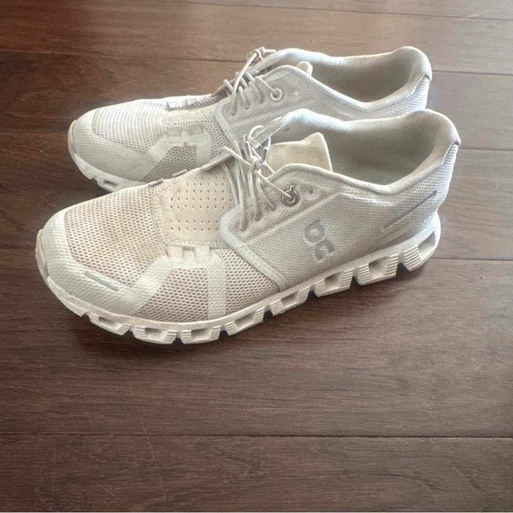 On Running White Athletic Shoes